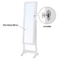 Simple Apartment Bedroom Mirror Dressing Table Can Storing Stud earrings necklace, etc.